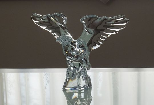 バカラ 置物（オブジェ） 名入れ ギフト｜創立記念や企業向け